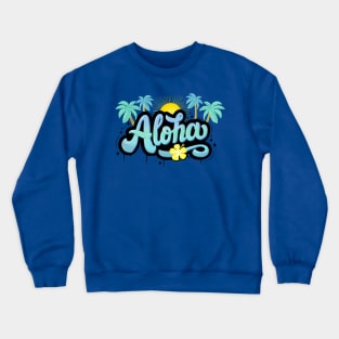 Aloha Summer Crewneck Sweatshirt